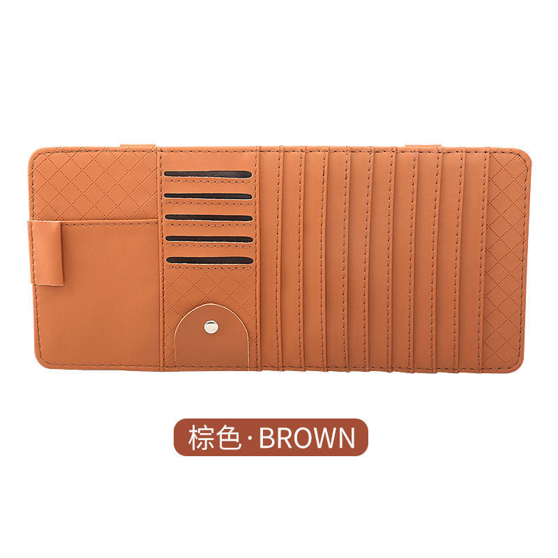 Car Sun Visor CD & Accessory Organizer
