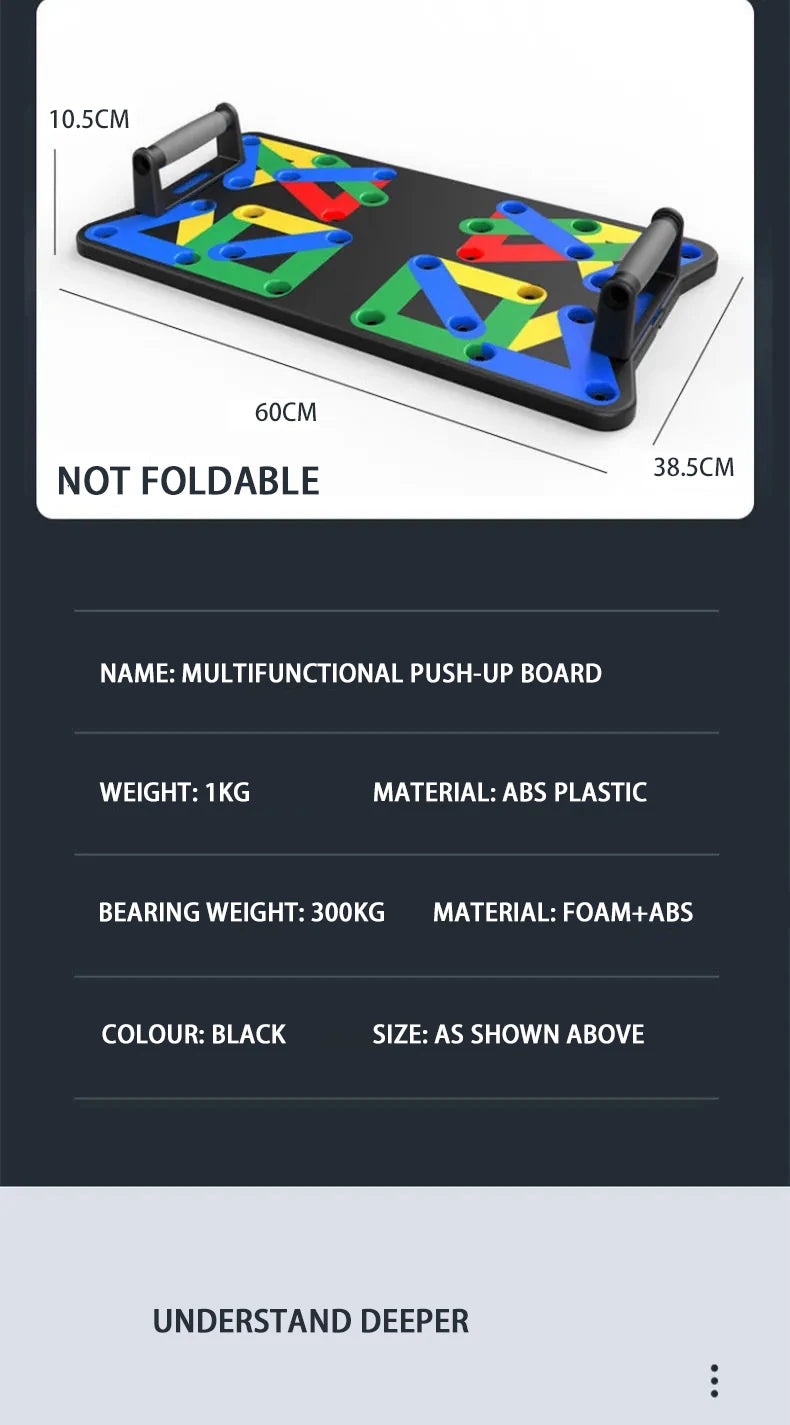 Multifunctional Push-Up Board Set