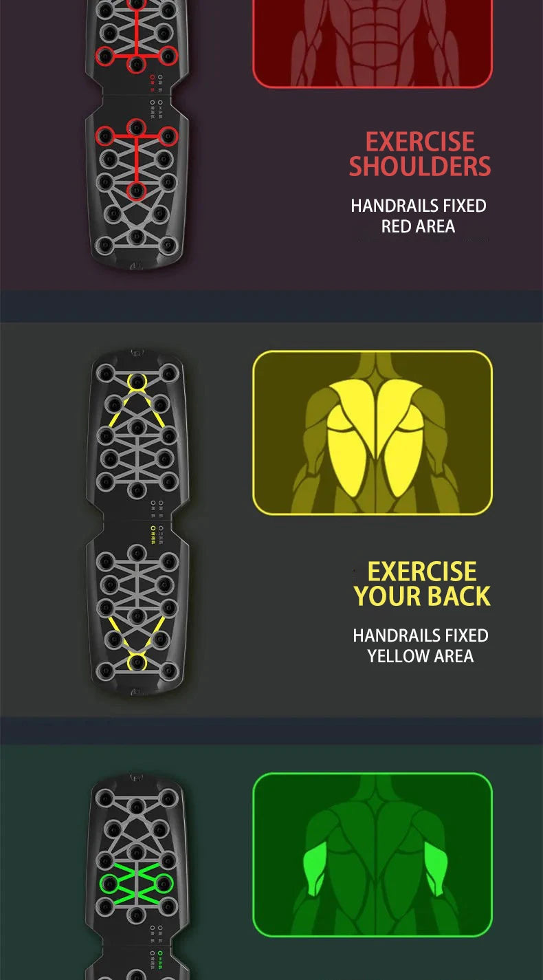 Multifunctional Push-Up Board Set